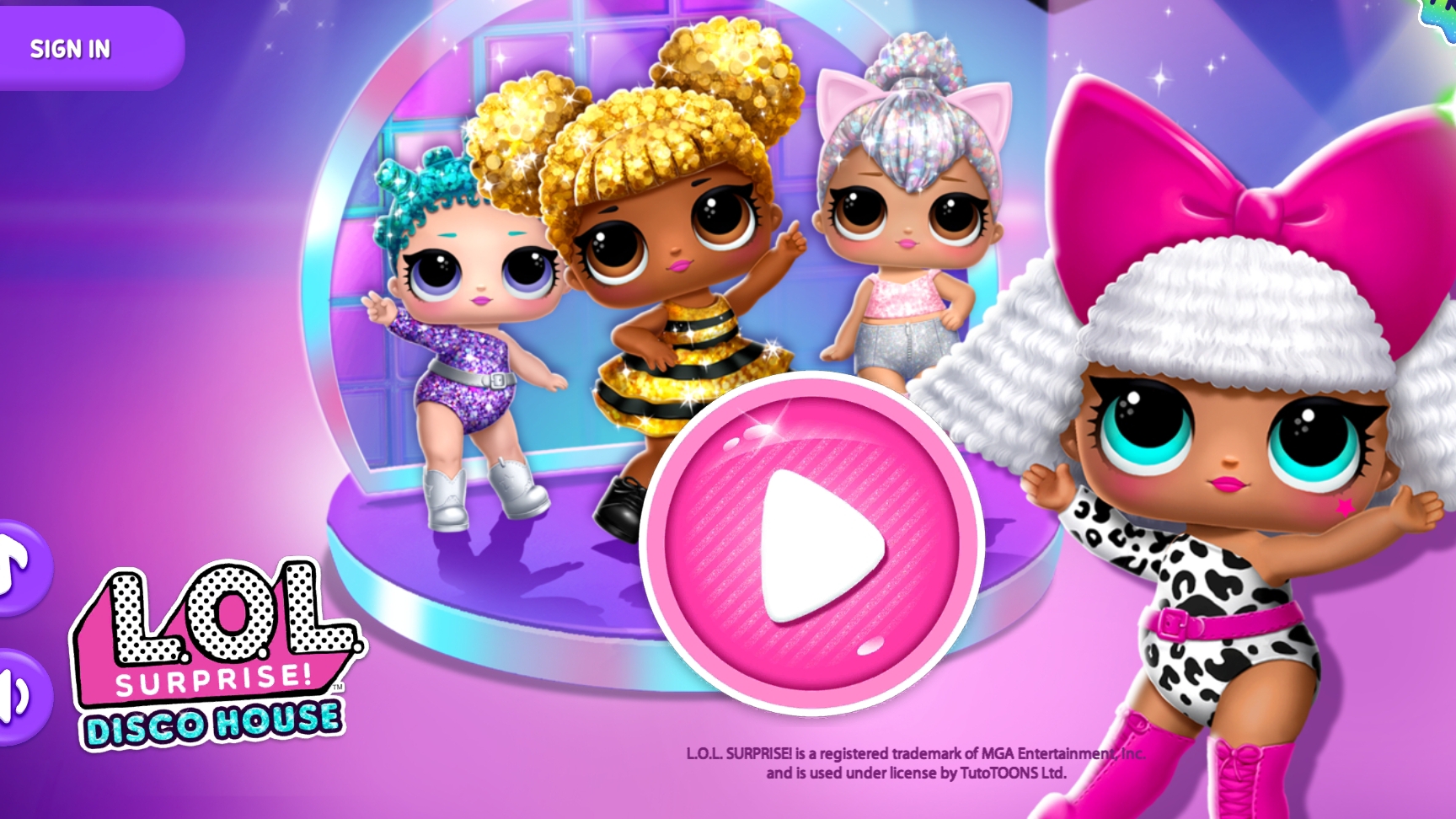 Lol Surprise Disco House  игра для девочек