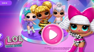 Lol surprise disco house  игра для девочек