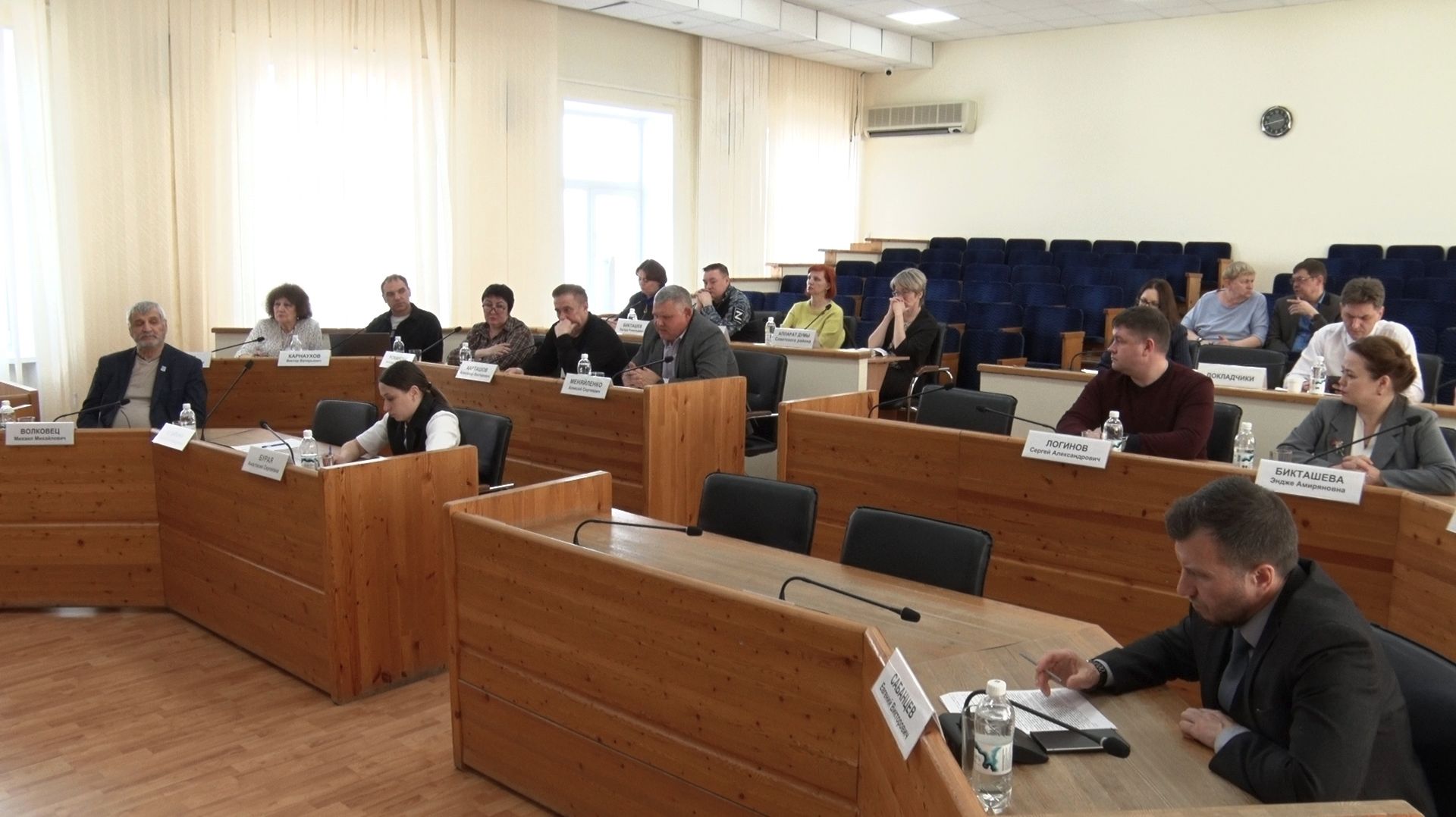 Депутаты Советского провели совместное заседание четырех комиссий. ТК «Первый Советский»