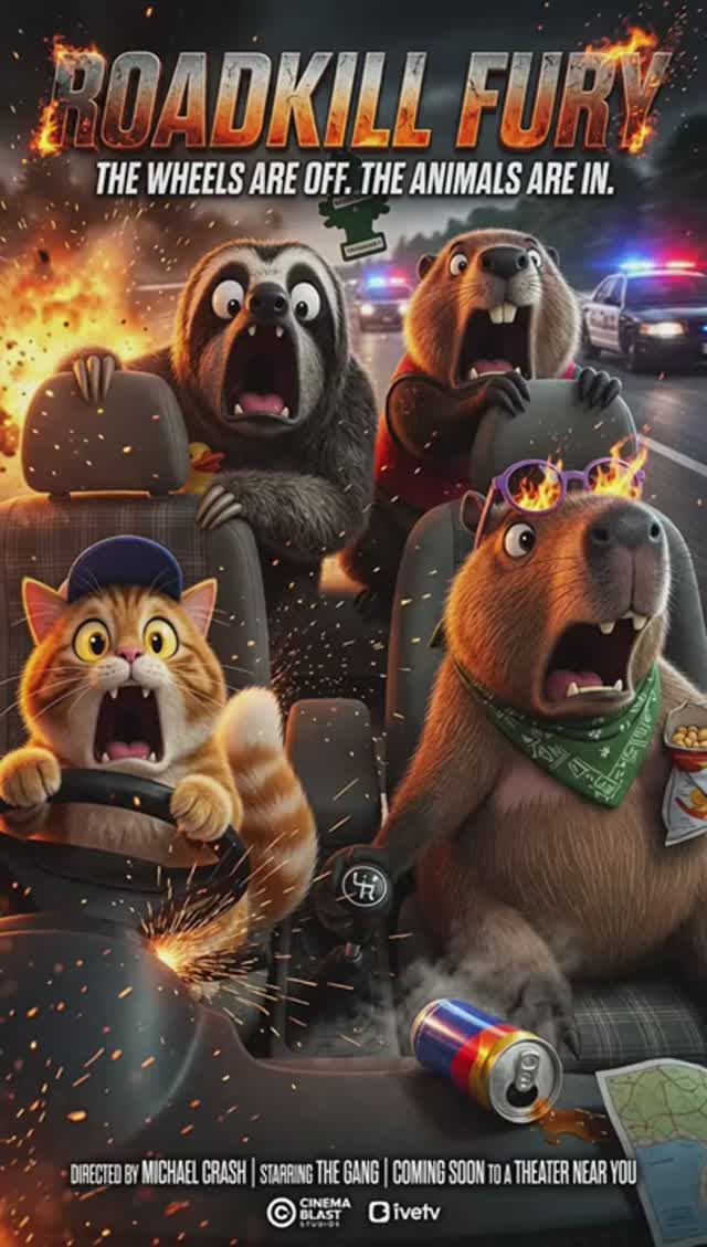 С друзьями поехал в отпуск! Кот с биполярной