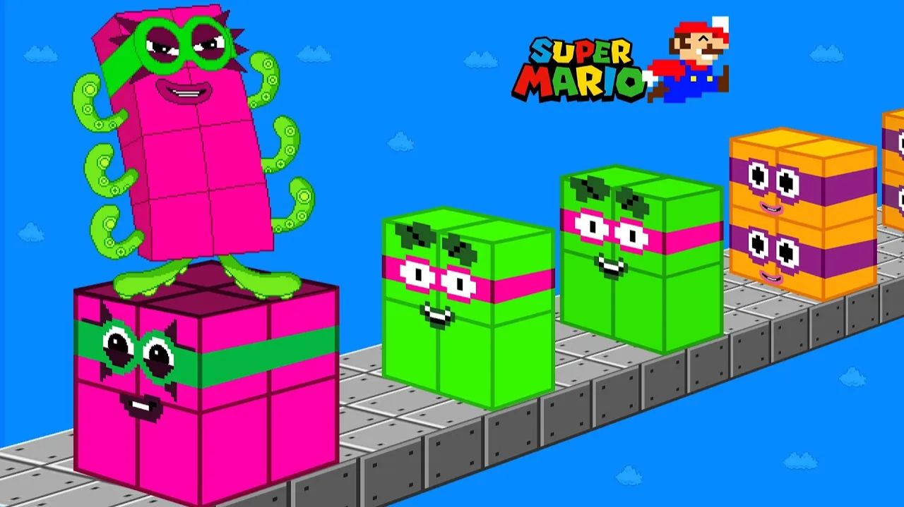 😱🤯 OCTONAUGHTY ВОЗВРАЩАЕТСЯ! ЛАБИРИНТ УМНОЖЕНИЯ В SUPER MARIO BROS