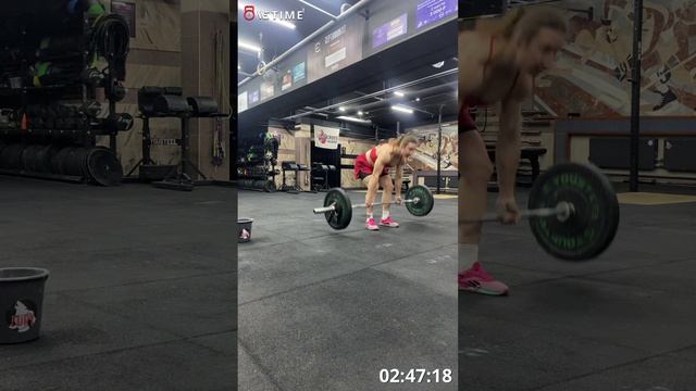 Аня Алымова категория RX  intermediate отборочное задание 2 Cross championship 2026