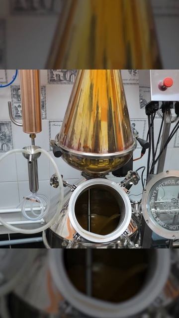 😎Делаем тройную дистилляцию зерновой браги