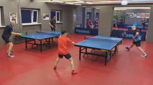 Ким А. (682) - Садовников И. (606) 14.04 настольный теннис турнир Лиги TTSPORT Санкт-Петербург