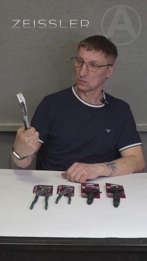 ZEISSLER. Ключ разводной. Клещи переставные