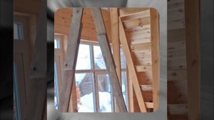 1000056205.mp4 (Собака наблюдает за устройством лестницы на 2-ой этаж в доме А-фрейм)