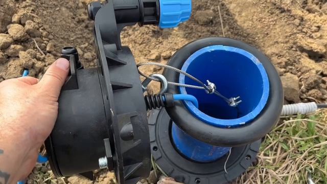 Завершили работу по водоподведению от скважины  в Деревне Аннолово  Тосненский район