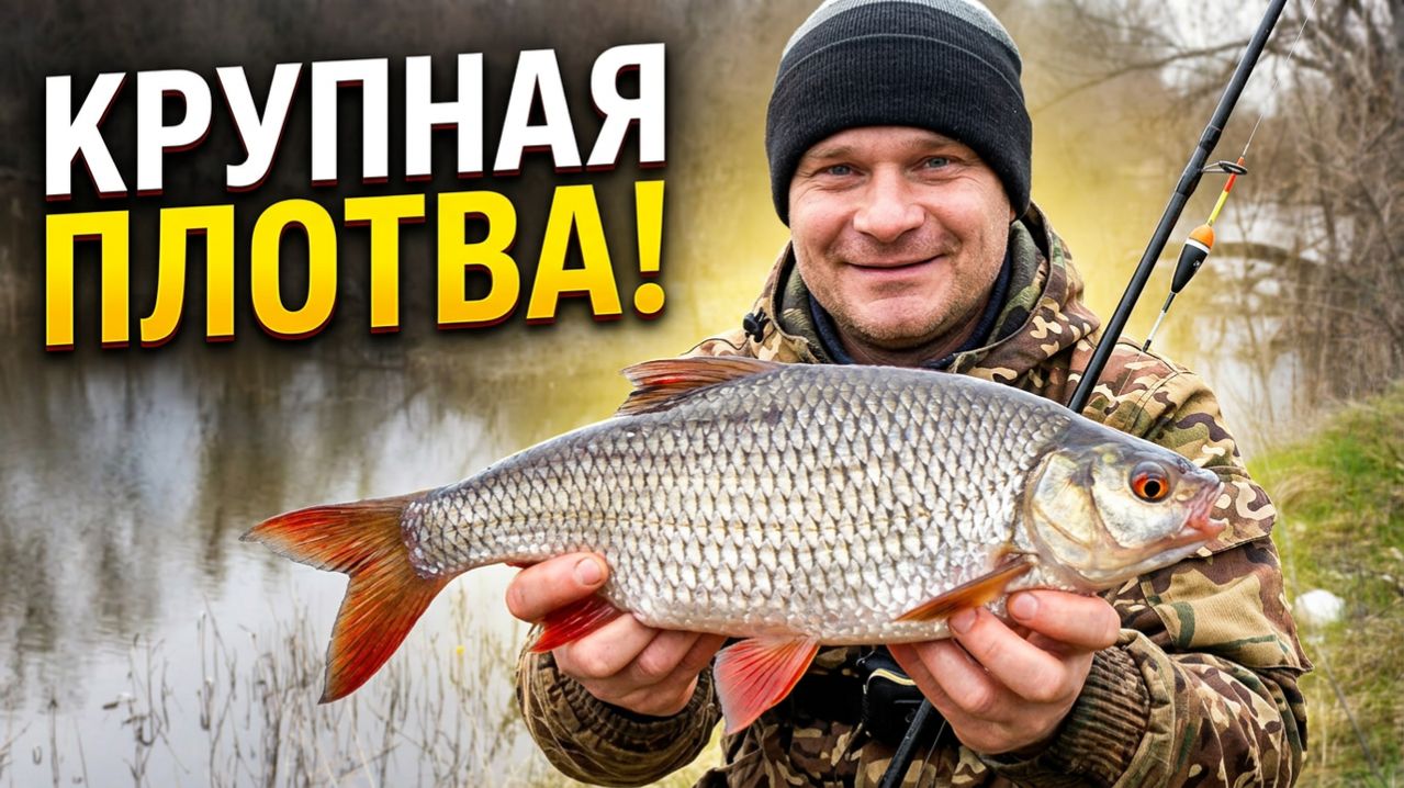 РЫБАЛКА НА ПОПЛАВОК КАК В ДЕТСТВЕ.НАЛОВИЛ КРУПНОЙ ПЛОТВЫ.