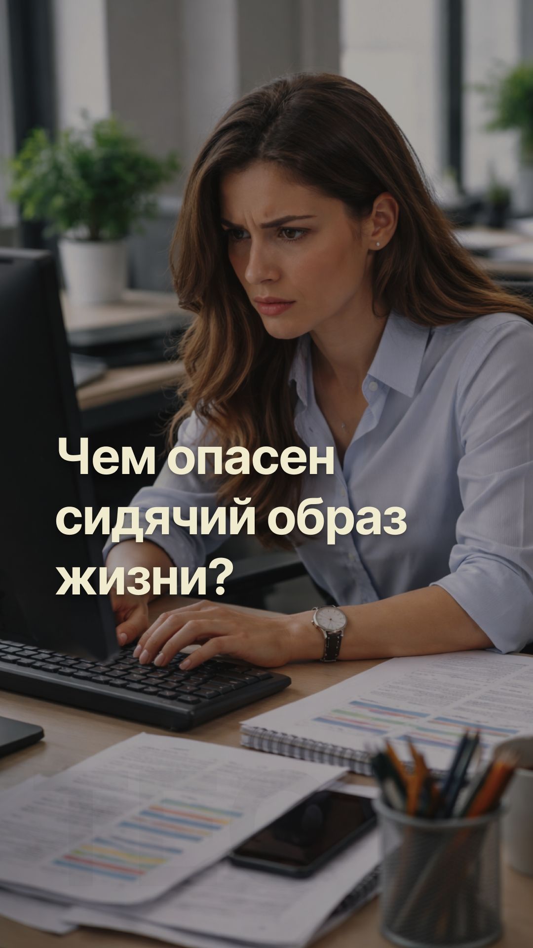 Чем опасен малоподвижный образ жизни? 