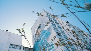 Космические места - муралы о полёте Гагарина 🚀