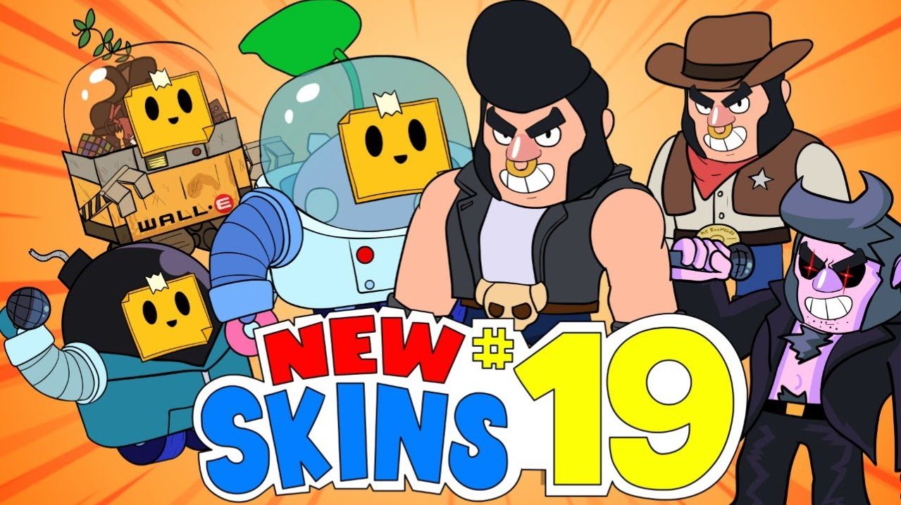 СПРАУТ И БЫК: НОВЫЕ ИДЕИ СКИНОВ — BRAWL STARS АНИМАЦИЯ #19