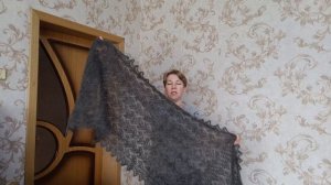 Ажурные  косынки и палантины больших размеров