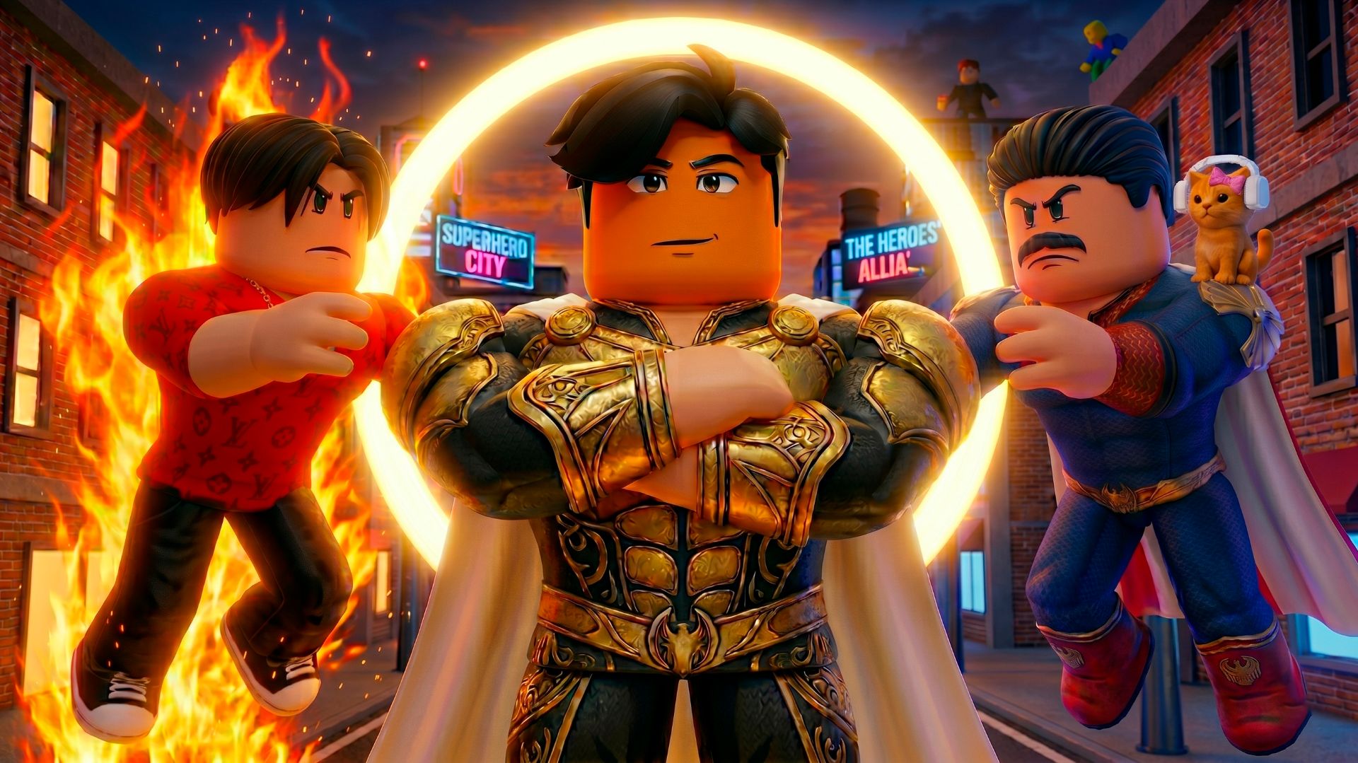 СЛАБЕЙШИЙ В МИРЕ СУПЕРГЕРОЕВ?! Часть 2 (Роблокс фильм)