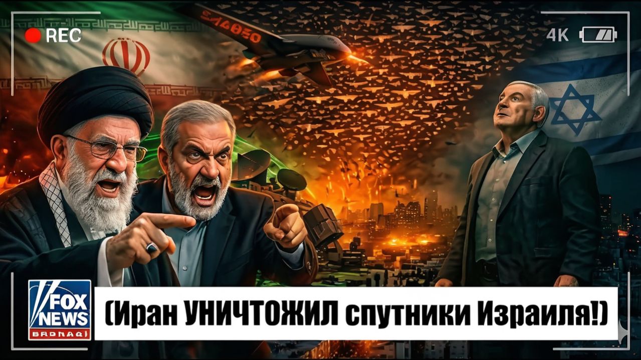 ИРАН УНИЧТОЖАЕТ спутниковые «глаза» Израиля за 60 секунд!Флот F-35 ОСЛЕП и ОГЛУШЁН, 500 ракет ВЗ