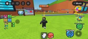 Играю в прыгай на батуте ради браинротов 1 часть