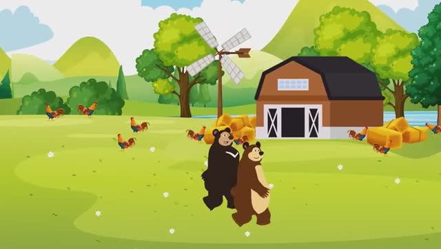 Мультфильм для детей, про веселых медведей