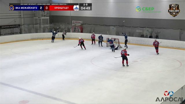 ОБЗОР / ВКА МОЖАЙСКОГО - КРОНШТАДТ / 05.04.2026 / ОХЛ САНКТ-ПЕТЕРБУРГ / ДИВИЗИОН ЛЮБИТЕЛЬ 1