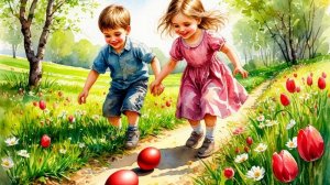 Красная горка! С праздником. Красивая музыкальная открытка.