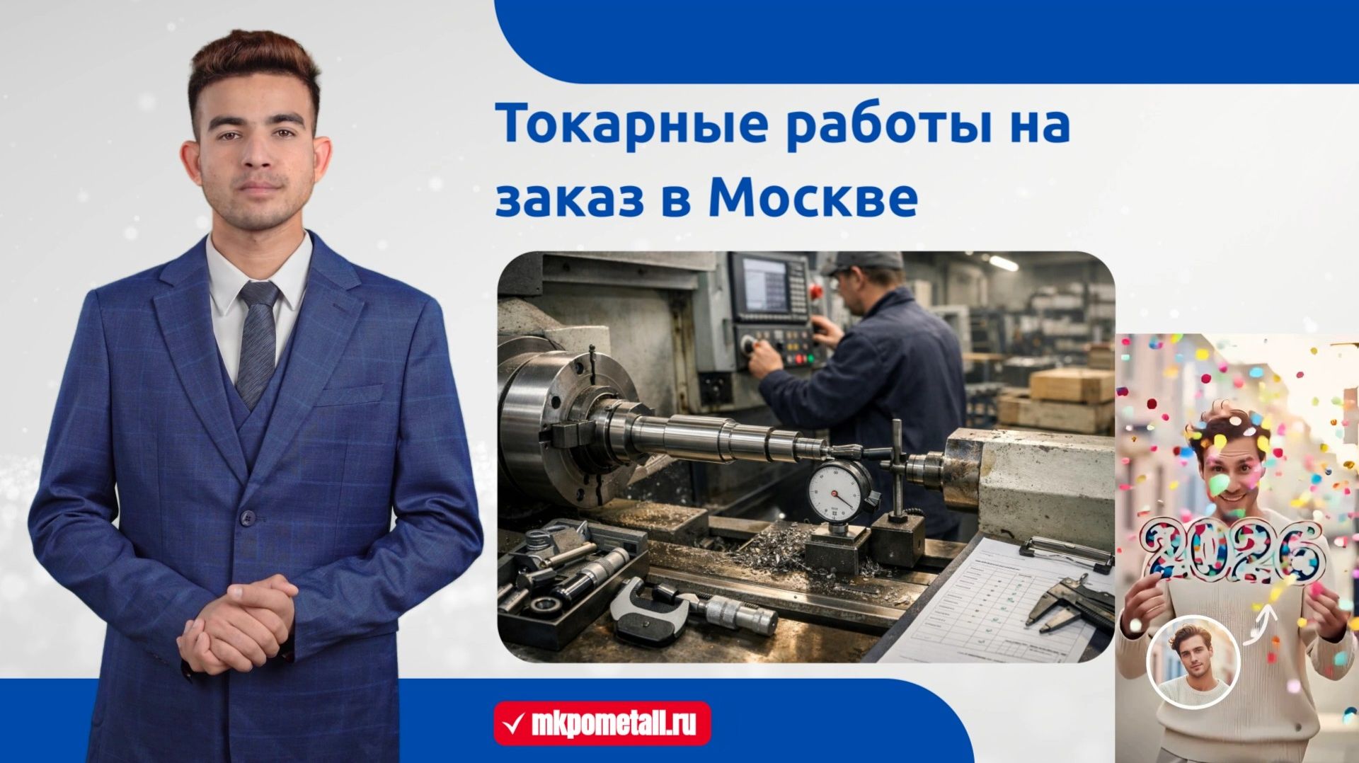 Токарные работы на заказ в Москве