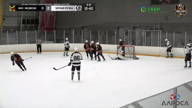 ОБЗОР  МИХ. МЕДВЕДИ - ЧЕРНАЯ РЕЧКА   01.04.2026  ОХЛ САНКТ-ПЕТЕРБУРГ  ДИВИЗИОН СПОРТСМЕН