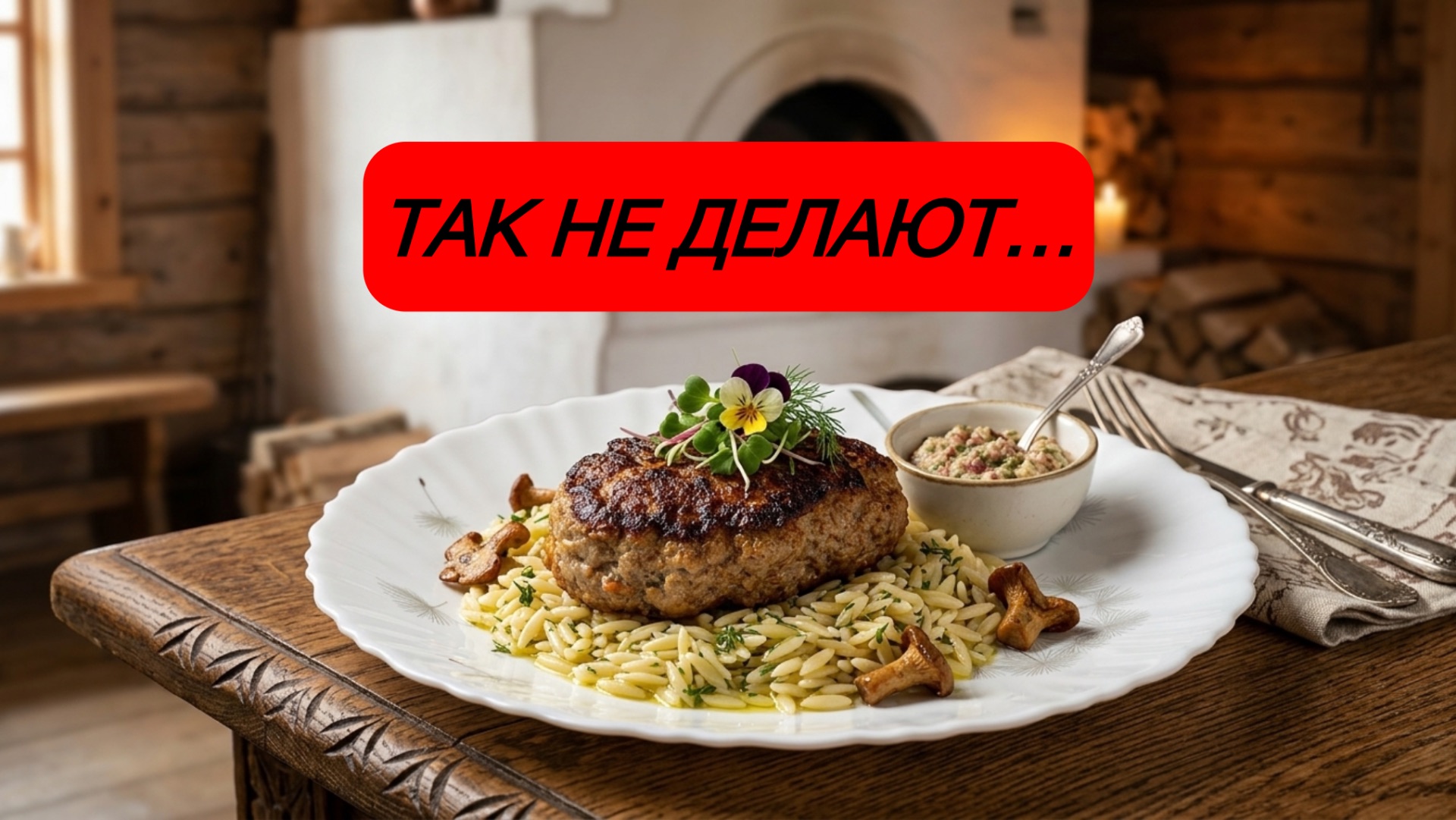 •	“Гости думают, что это ресторан. А это фарш + секрет”