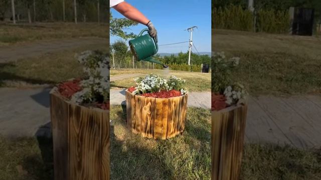 Изготовление цветочных клумб своими руками