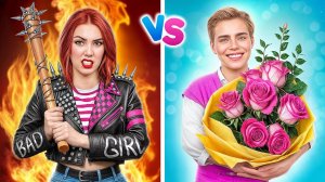Хороший парень vs Плохая девушка челлендж