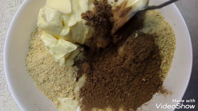 Пирожное КАРТОШКА из печенья