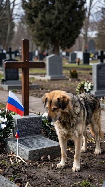 Печаль и одиночество: Посмертное ожидание собака память печаль