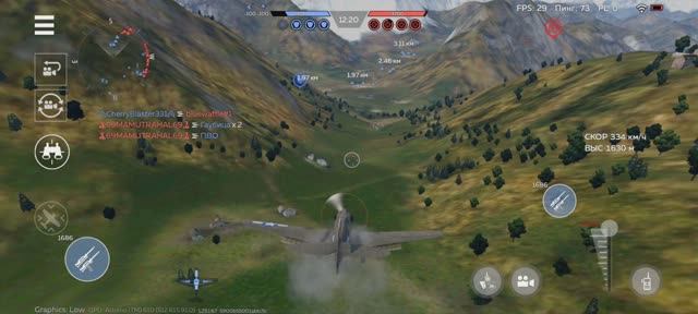 Играю в War Thunder, авиация