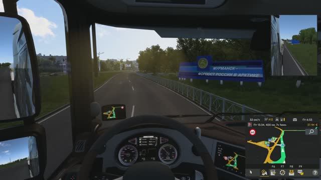 ETS2 Россия Мурманск - Алакуртти