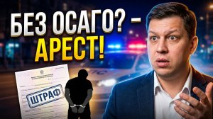 Аресты за ОСАГО 2026 прокомментировали в ГИБДД!