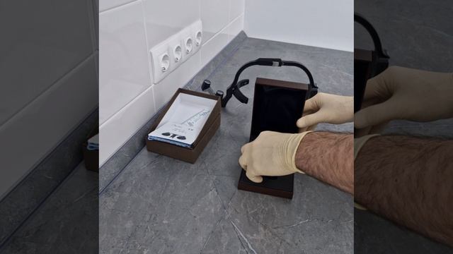 распаковка бинокулярные лупы доктор ким.