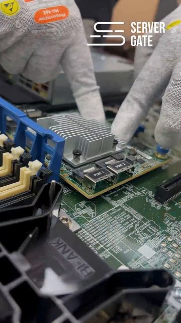 Установка контроллера HP Smart Array