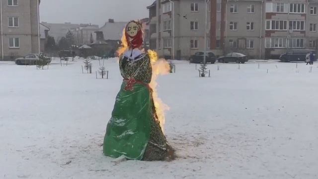 Масленицу провожали, весну приглашали!