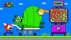 🤯 РОДЫ В ЛАБИРИНТЕ? Марио везёт гигантское беременное число в больницу