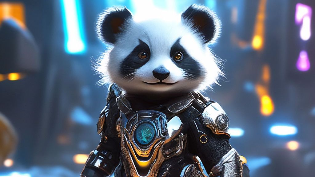 Cyber Panda / Кибер панда. Улетный танцевальный трек. Зажги танцпол вместе с Кибер Пандой!