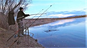 Рыбалка на донку с берега на налима.