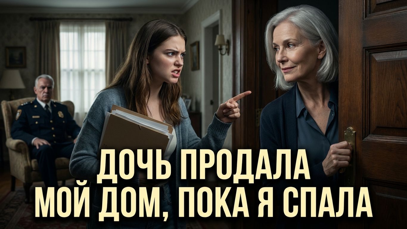 ДОЧЬ ПРИШЛА ВЫСЕЛЯТЬ МЕНЯ В ДОМ ПРЕСТАРЕЛЫХ. МОЙ СЮРПРИЗ В ГОСТИНОЙ ОСТАВИЛ ЕЁ НИЩЕЙ К ВЕЧЕРУ.