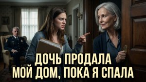 ДОЧЬ ПРИШЛА ВЫСЕЛЯТЬ МЕНЯ В ДОМ ПРЕСТАРЕЛЫХ. МОЙ СЮРПРИЗ В ГОСТИНОЙ ОСТАВИЛ ЕЁ НИЩЕЙ К ВЕЧЕРУ.