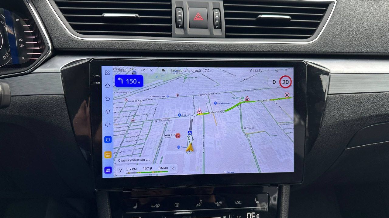 Русификация и навигация для Skoda Superb из Китая, магнитола Android, круговой обзор, камера, тюнинг