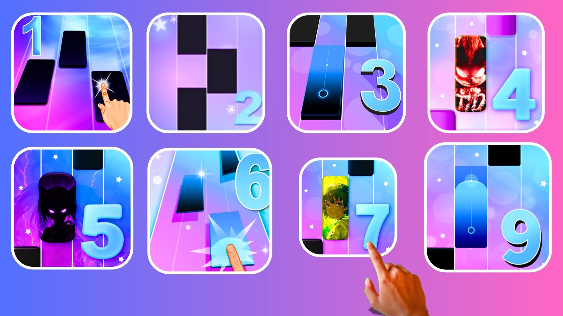 Magic Music Piano Gameplay