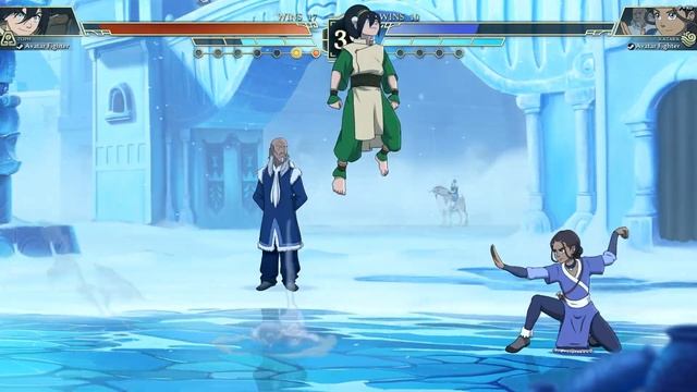 Avatar Legends: The Fighting Game - Official Toph vs Katara Match 1 Gameplay