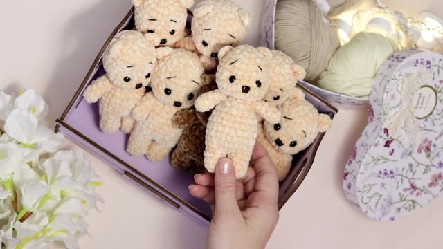 Готовые работы. Вязаные игрушки из плюшевой пряжи #вязаниеигрушек #амигуруми #amigurumi