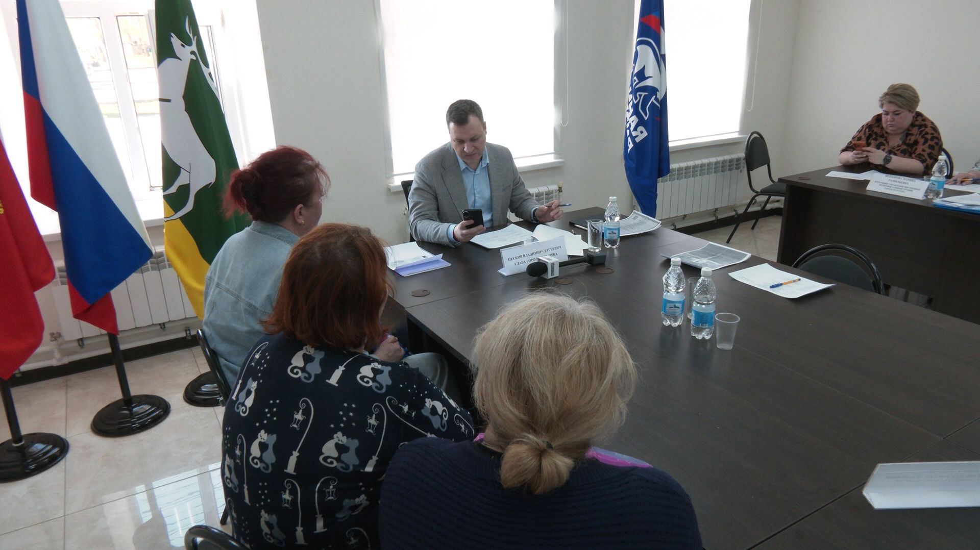 15 апреля в Бузулуке прошел прием граждан – участников СВО и членов их семей