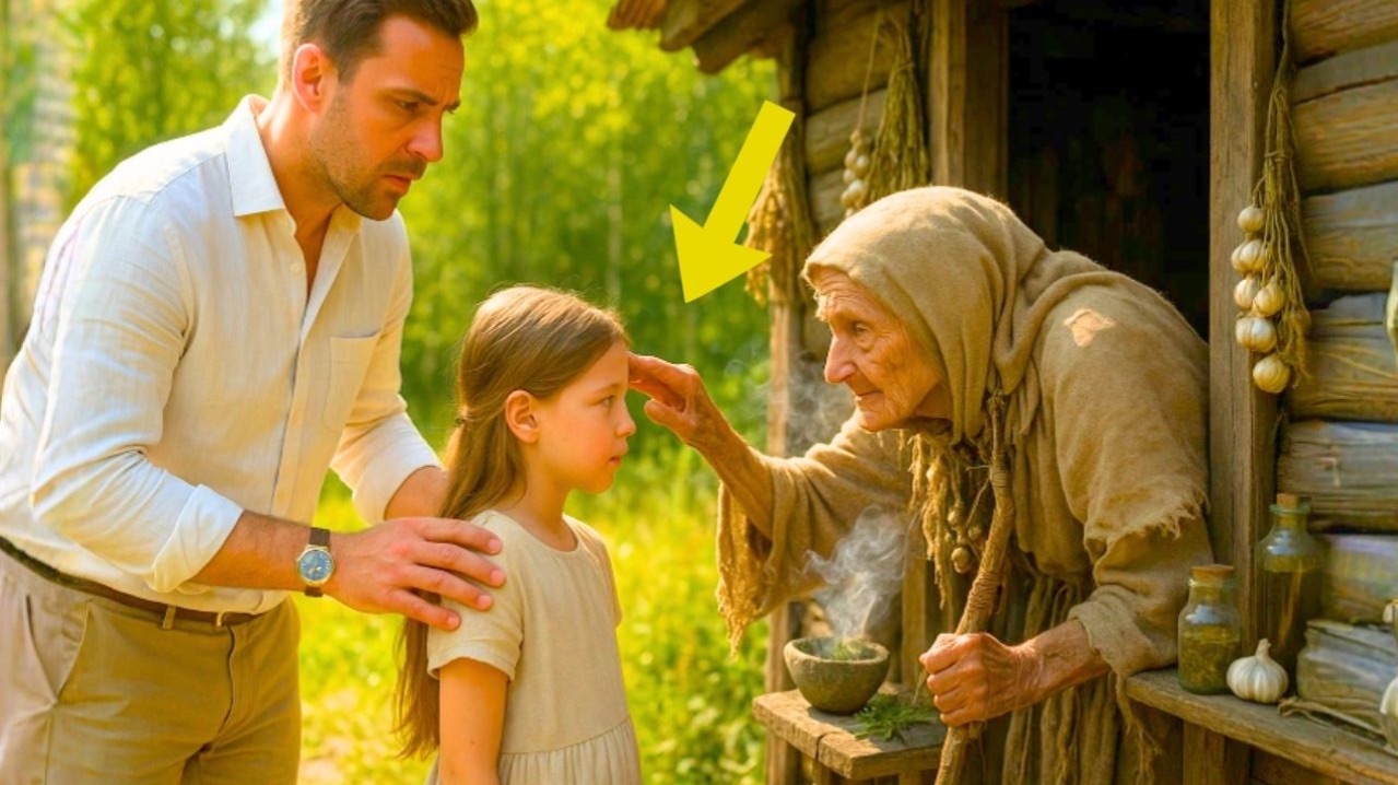 ОН УВЁЗ БОЛЬНУЮ ДОЧЬ К ЗНАХАРКЕ В ТАЙГУ…ТО, ЧТО ПРОИЗОШЛО ПОСЛЕ ЕЁ ПРИКОСНОВЕНИЯ, ПОТРЯСЛО ВСЕХ