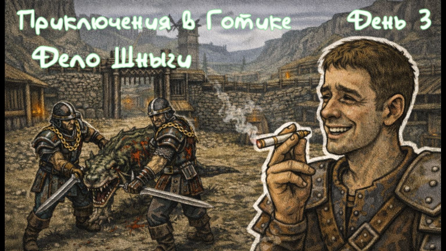 Приключение гуся-каторжанина в Готическом мире  Часть 3 - Дело Шныги  Gothic  Готика