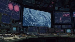 Chill Halloween Lofi 🎃 Weatherwave Ambient ｜ Neon Ghost Signals