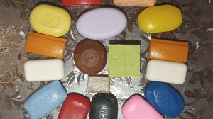 асмр резка цветного яркого мыла шуршание релакс