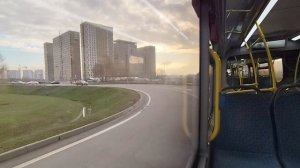 поездка на автобусе ЛиАЗ 6213 борт 192170 по маршруту 631